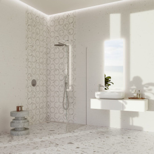 Плитка Kerama Marazzi Тараскон серый светлый матовый декор (30x89,5) арт. KMD3STA125BR